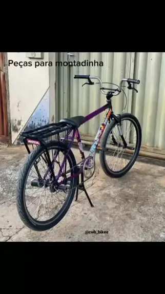 COMO MONTAR UMA BIKE MONTADINHA 