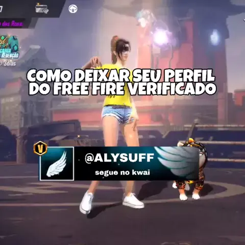 COMO COLOCAR O VERIFICADO NO SEU PERFIL DO FREE FIRE 