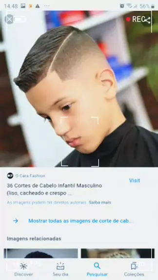 Corte cabelo best sale crespo infantil masculino