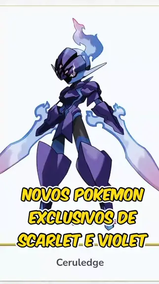 Novos Pokémon vazados na DLC The Teal Mask de Pokémon Scarlet