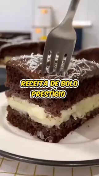 Bolo Prestígio (Chocolate Coconut Cake) - Sabor Brasil