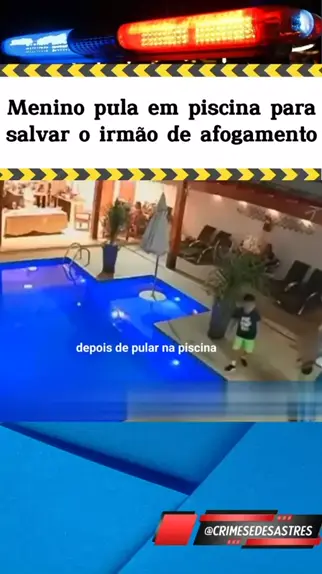 Menino Pula Em Piscina Para Salvar Irm O De Afogamento