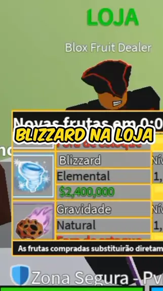 MELHOR FRUTA PRA FARM NO BLOX FRUITS!?!? (BLIZZARD) 