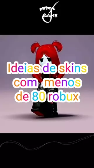 Comprei 80 Robux e Criei uma Skin foda!