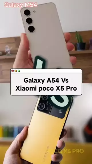 eita! Poco X5 PRO vs Galaxy A54 - Qual melhor? Comparativo 