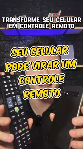 Transforme seu smartphone em um controle remoto para o  no