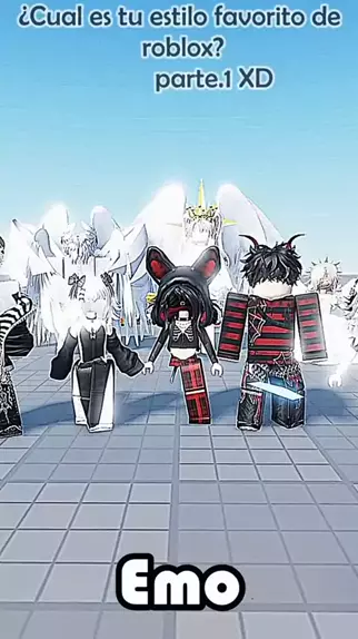 ropa de emo en roblox