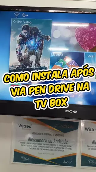 Como instalar app Smart TV via pendrive?