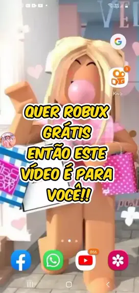 robux gratis pelo kwai