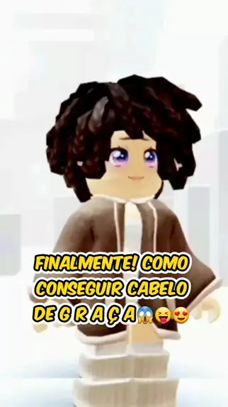 cabelo de menina no roblox de graca