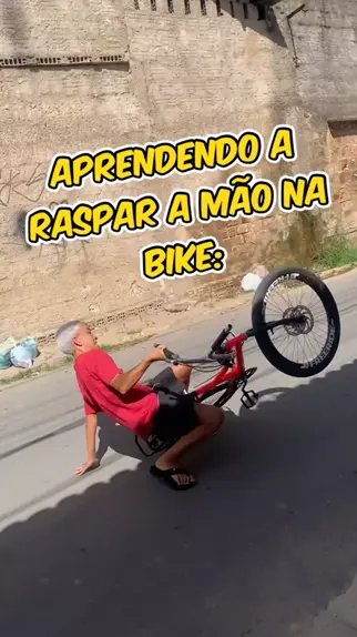 RASPANDO A MÃO NO GRAU DE BICICLETA ARO 29 