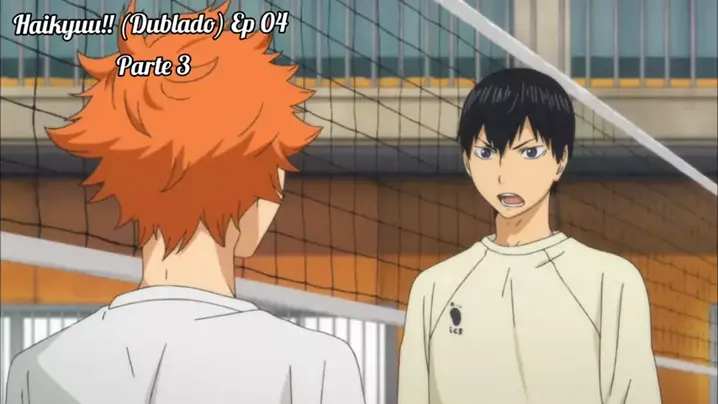 Hinata salva a bola com um peixinho!  HAIKYU!! 2ª Temporada (DUBLADO) 