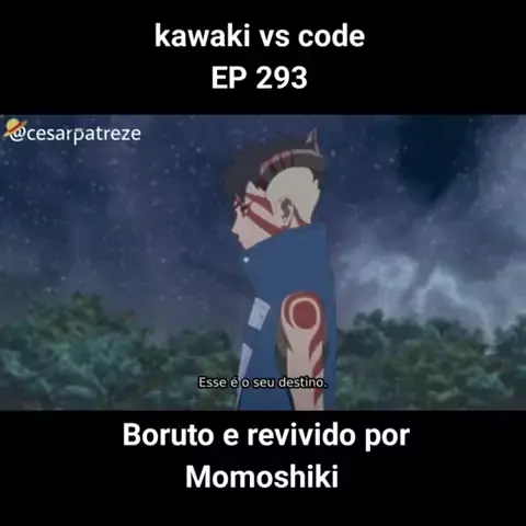 BORUTO VS KAWAKI INICIO DE BORUTO DUBLADO EM PT-BR 