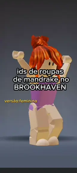 id de conjunto no brookhaven mandrake