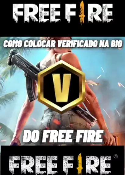 COMO COLOCAR O V DE VERIFICADO NA SUA CONTA DO FREE FIRE #freefire  #freefirebrasil 