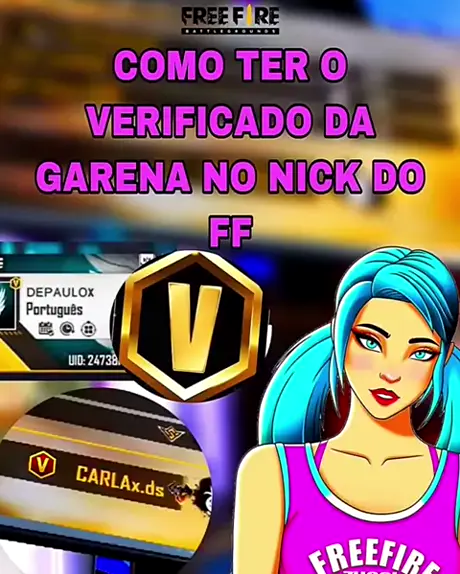 codigo do verificado do ff