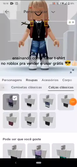 como fazer uma skim bonita gratis masculina no roblox