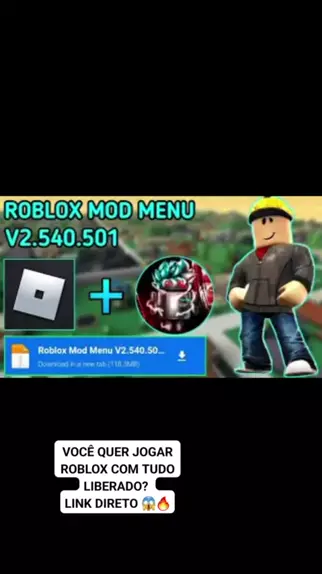 MOD MENU ROBUX GRÁTIS TUDO INFINITO TUDO LIBERADO NO ROBLOX