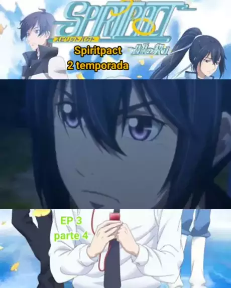 Namoradinhos que vão namorar na 3 temporada 😍💕 #spiritpact