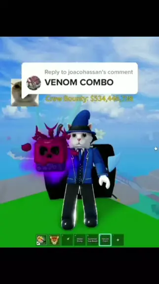 blox fruits venom combo