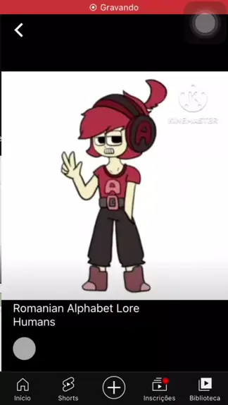 H | Alphabet Lore Human