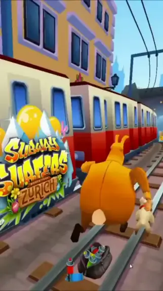 Subway surfers in real life #subwaysurfers #shorts.