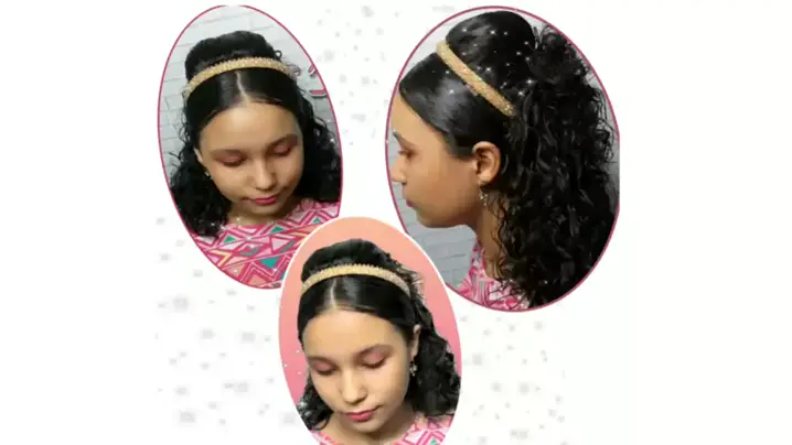 Penteado infantil🤍 Formanda do ABC. #penteados #penteado #penteadoinf