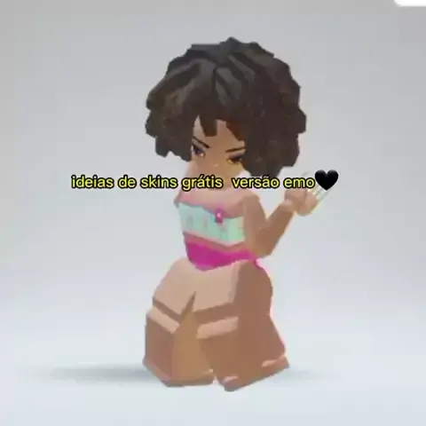 ideias de skin no roblox feminina emo