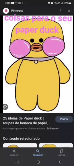 9 ideias de Paper duck  roupas de papel, roupas de boneca de