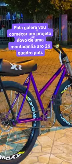 Bicicleta montadinha aro 26 preta