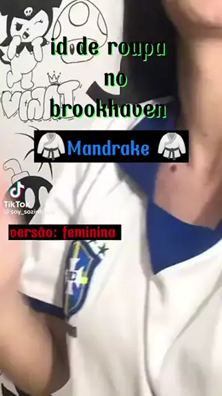 id de roupa brookhaven mandrake short｜TikTok Search