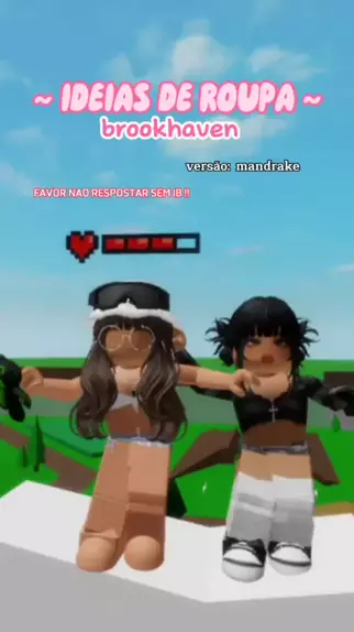 IDEIAS DE SKIN DE MANDRAKE (FEMININA) NO BROOKHAVEN ROBLOX 