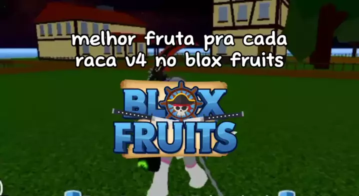 Conta Blox Fruits Raça V4 Roblox
