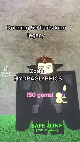 King Legacy 50 Gem Code 