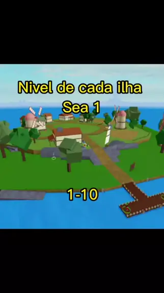 TODAS AS ILHAS DO SEA 2 DO BLOX FRUITS E SUAS CURIOSIDADES! 