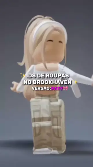 id de roupas do brookhaven paty｜Pesquisa do TikTok