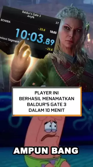 Player Ini Berhasil Menamatkan Baldur S Gate Dalam Menit Cuy