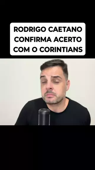 Rodrigo Caetano é O Novo Executivo De Futebol Do Corinthians 