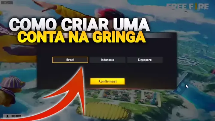 Conta Na Gringa Usa - Free Fire - DFG