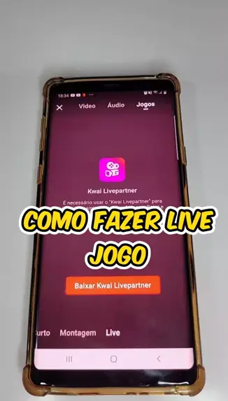 Como baixar Kwai Livepartner no celular