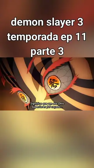 DEMON SLAYER - 3ºT EP 11 🇧🇷