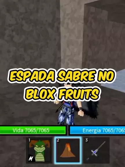 Como pegar a Sabre A ESPADA MAIS FORTE do Sea 1 do Blox Fruits #roblox