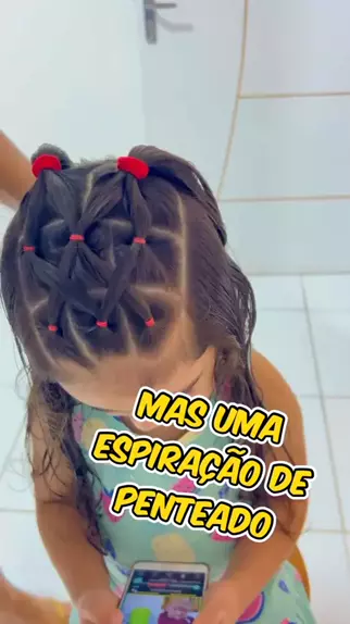 penteado fácil de criança para menina de 10 anos ...| Kwai