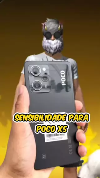sensi free fire poco x5 pro