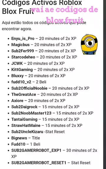 23 CÓDIGOS ATUALIZADOS 2x XP RESET E BELI NO BLOX FRUITS (roblox