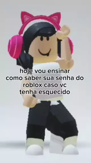 Como ver sua senha do Roblox no Celular