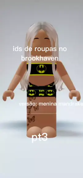 id de roupas do brookhaven ( versão cria de rj) #roblox #brookhaven 