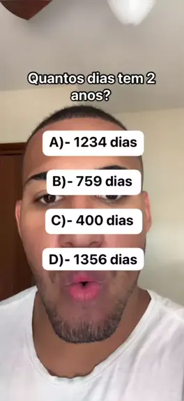 Quantos dias tem 2 anos